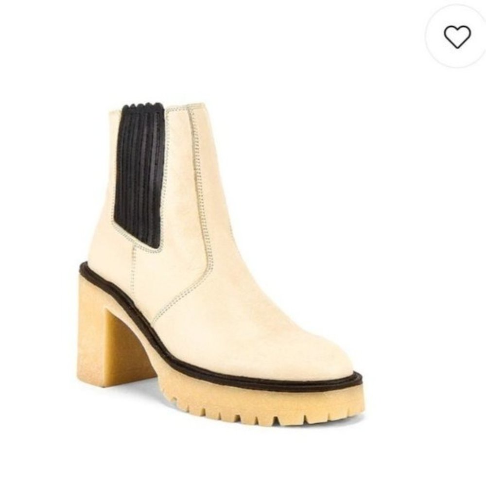 Free People James Chelsea Boot in White